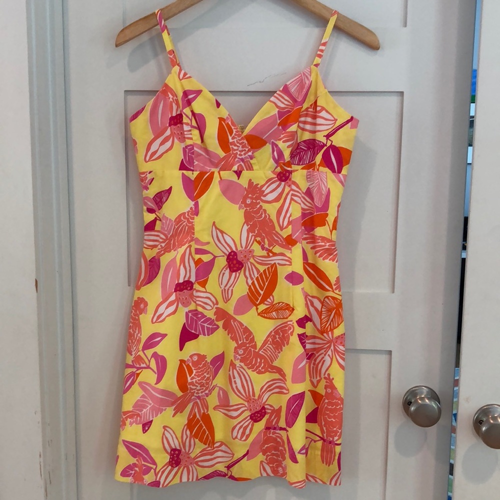 Lilly Pulitzer Pacific Wing mini dress. Size 8